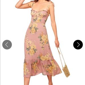 Reformation nikita dress gwyneth size 6